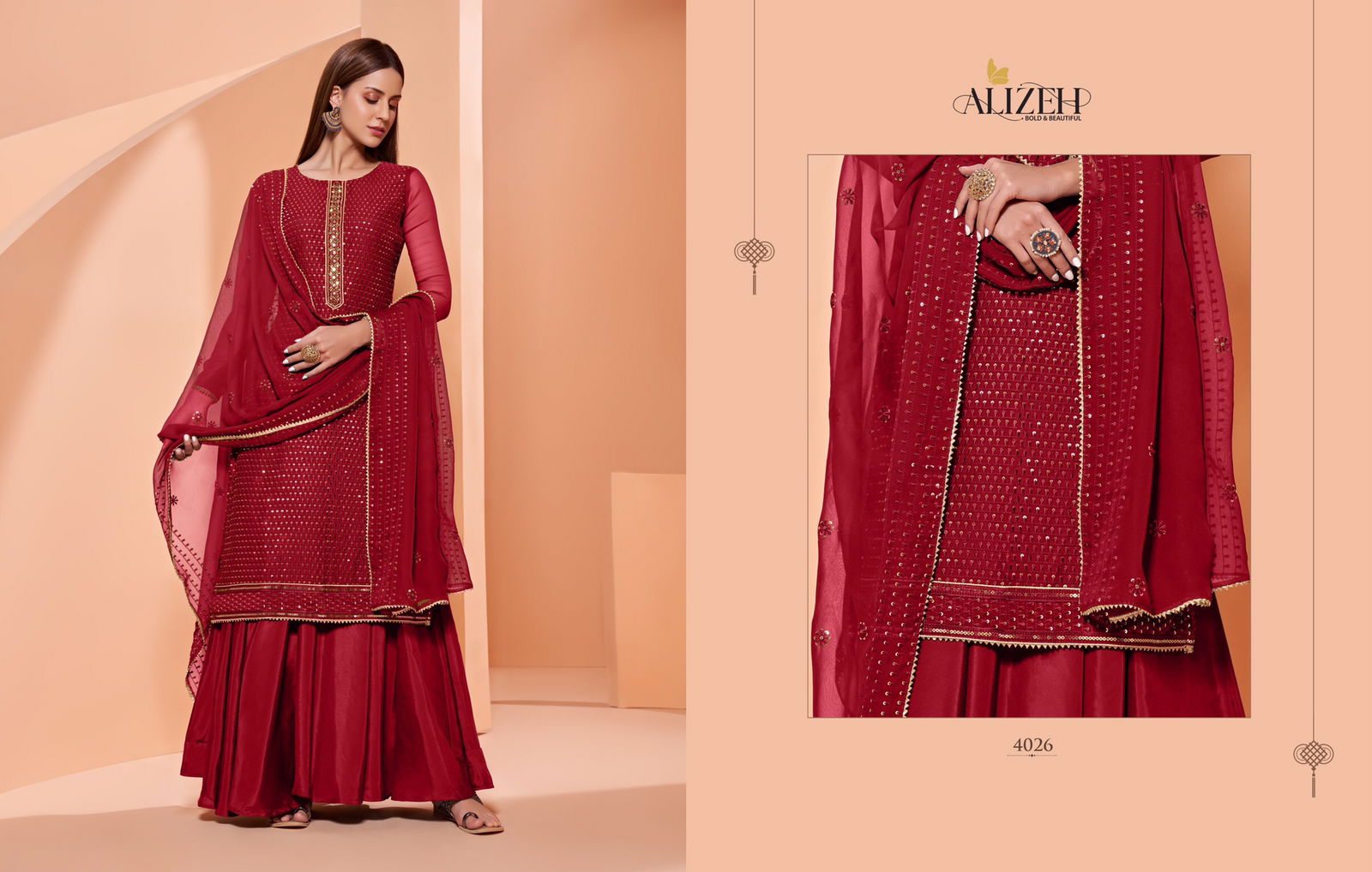 Alizeh Almora Vol 5 Festive Wear Heavy Wholesale Designer Salwar Suits